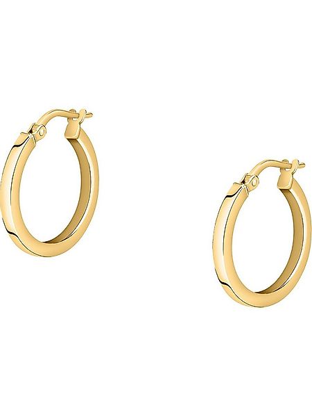 CHRIST Paar Creolen CHRIST Damen-Creolen 585er Gelbgold (Paar) günstig online kaufen