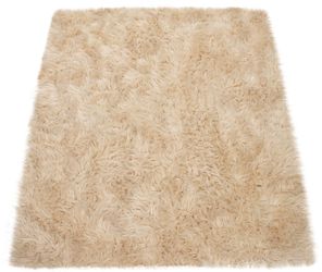 Paco Home Fellteppich "Playa 960" rechteckig 64 mm Höhe Kunstfell, Flokati- günstig online kaufen
