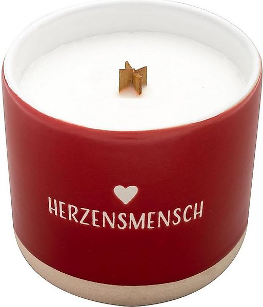 Sheepworld Duftkerze Kerze Duftkerze Vanille Steinzeug-Becher Geschenk GRUS günstig online kaufen
