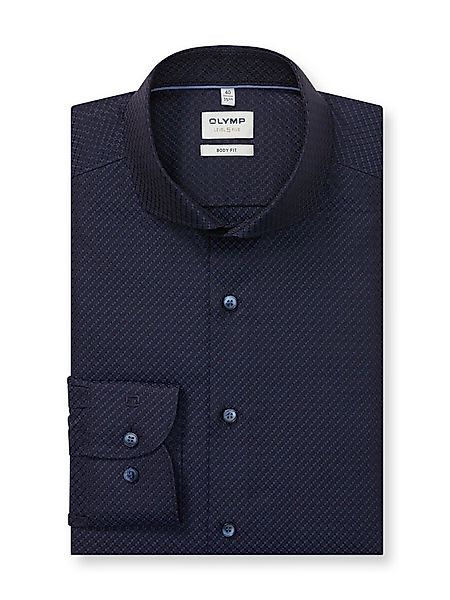 OLYMP Langarmhemd Level 5 Businesshemd, body fit, mit feiner Struktur, Haif günstig online kaufen