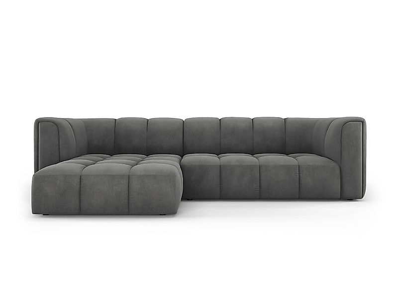 Milo Casa | Ecksofa Francesca Chenille links 3-Sitzer günstig online kaufen