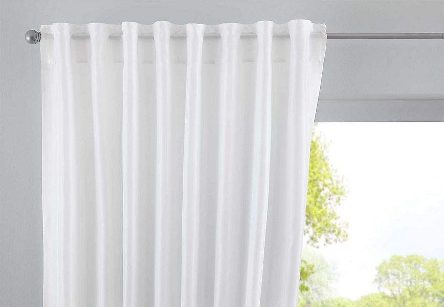 Gardinenbox Vorhang (1 St), verdecketeSchlaufen, transparent, Cationic »JEN günstig online kaufen
