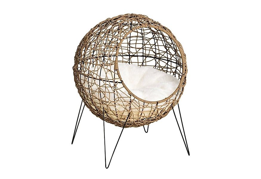 PawHut Tierhöhle Katzenhaus mit Metallgerüst günstig online kaufen