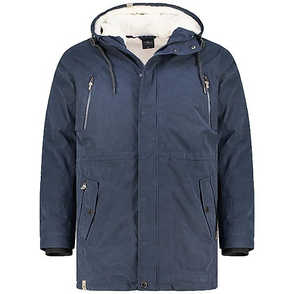 Blue Wave Funktionsparka, wind- und wasserdicht Farbe marine Größe: 10XL günstig online kaufen