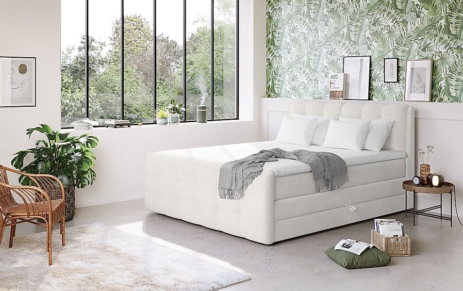 COTTA Boxspringbett "Fort mit Bettkasten, inkl. Topper" erhältlich in versc günstig online kaufen