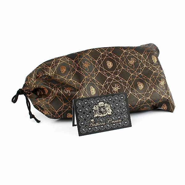 Anthoni Crown Ledergürtel im Karbondesign günstig online kaufen