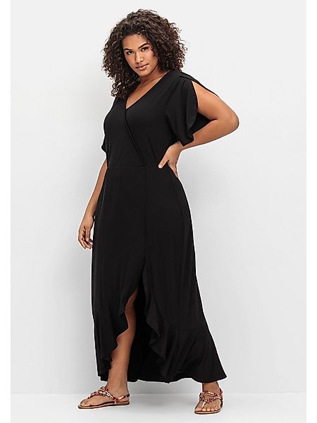 Sheego Jerseykleid Große Größen in Wickeloptik, günstig online kaufen