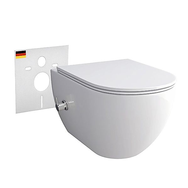 Alpenberger Dusch-WC Set - Wand WC günstig online kaufen