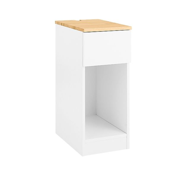 SoBuy Nachttisch Schmal Beistelltisch mit Schublade Nachtschrank FBT111-II- günstig online kaufen