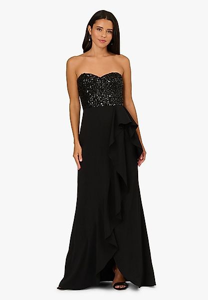 Adrianna Papell Abendkleid Strapless Bead Mesh Dress Umwerfendes, trägerlos günstig online kaufen