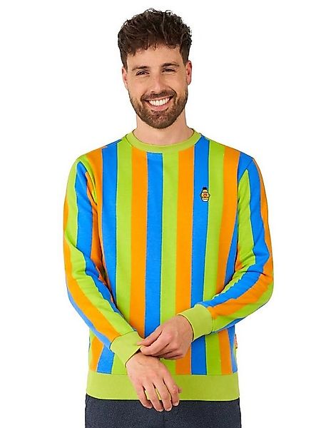 Opposuits Kostüm OppoSuits – Sesamstraße Bert Pullover, Ikonisch gestreifte günstig online kaufen