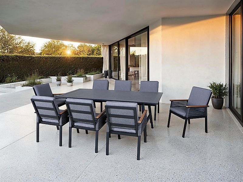 KONIFERA Garten-Essgruppe Diningset »Edessa«, (Set, 25-tlg., günstig online kaufen