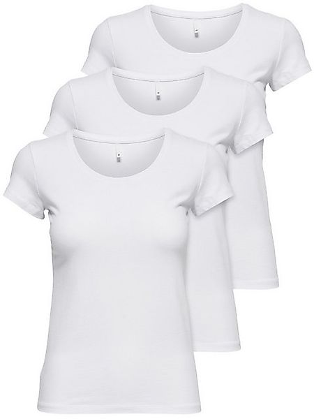 ONLY T-Shirt ONLLIVE LOVE NEW (3-tlg., günstig online kaufen