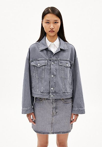 Armedangels Blouson PAASITHE Jeansjacke aus Bio-Baumwoll Mix Oversized Fit günstig online kaufen
