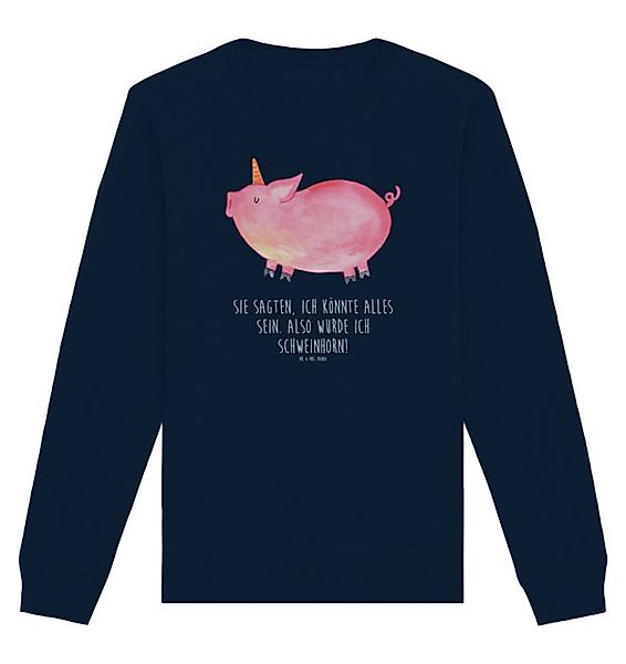 Mr. & Mrs. Panda Longpullover Einhorn Schwein Größe S - French Navy - Gesch günstig online kaufen