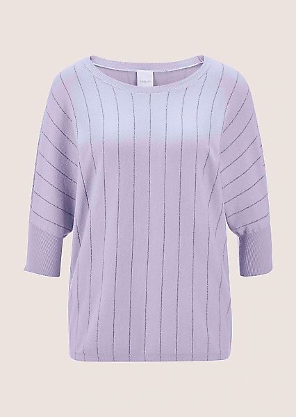 MADELEINE Longpullover "Pullover Oversize-Pullover mit Glanz-Effekt" günstig online kaufen