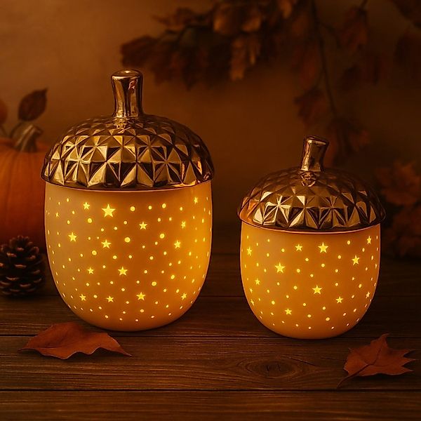 Online-Fuchs LED-Dekofigur 2 Eicheln, Nüsse aus günstig online kaufen