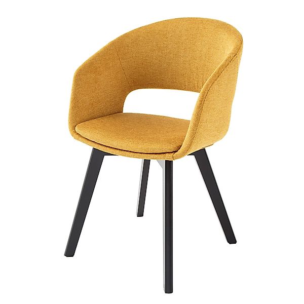 riess-ambiente Polsterstuhl NORDIC STAR senfgelb / günstig online kaufen