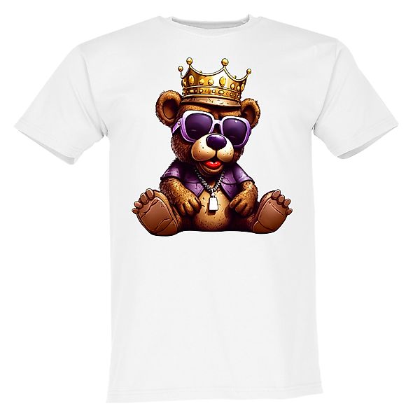 Banco T-Shirt Herren Gangster Bär Krone günstig online kaufen