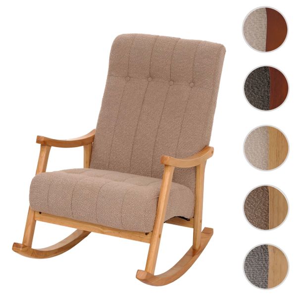 MCW Schaukelstuhl MCW-K10-B, Mit dekorativen Zierknöpfen günstig online kaufen