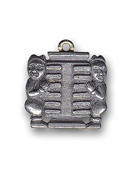 Adelia´s Amulett "Amulett Anhänger Feng Shui Das doppelte Kun-Trigramm", Da günstig online kaufen