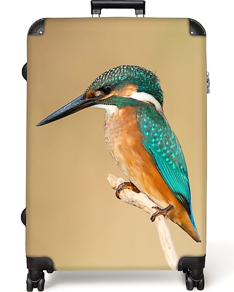 NoBoringSuitcases.com© Hartschalen-Trolley Eisvogel - Tiere - günstig online kaufen