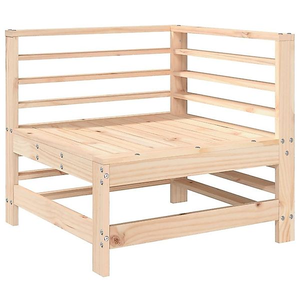 vidaXL Sofaelement Garten-Ecksofa Massivholz Kiefer (1 günstig online kaufen