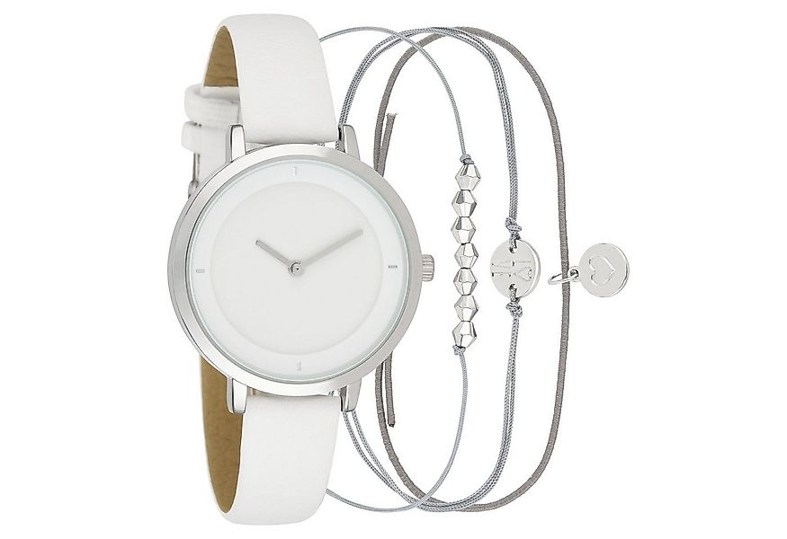 Miraval Quarzuhr Damen Armbanduhr & Schmuckarmband, mit Schmuck-Set Analog günstig online kaufen
