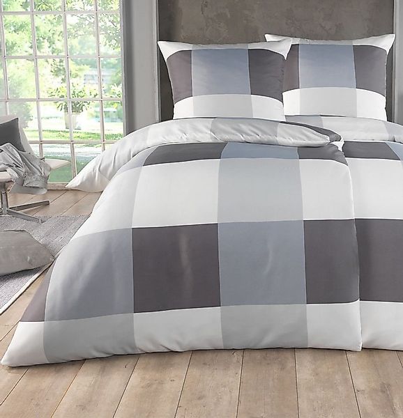 Kuscheli Bettwäsche 2x 135x200 + 2x 80x80 cm atmungsaktiver Bettbezug, mode günstig online kaufen