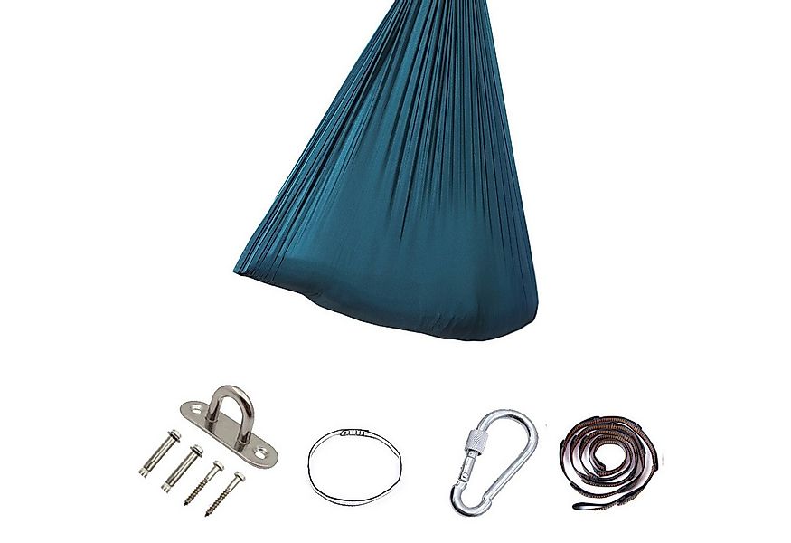 OKWISH Hängematte Kuschelschaukel für Kinder Aerial Yoga Hängesessel 280x15 günstig online kaufen