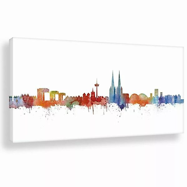 Skyline Von München - Light - Wandbild - Kunstdruck günstig online kaufen