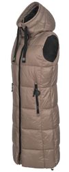 SUBLEVEL Steppweste Damen mit Kapuze Waistcoat günstig online kaufen