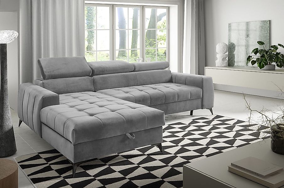 Fun Möbel Ecksofa Schlafsofa Sofa AGNESA günstig online kaufen