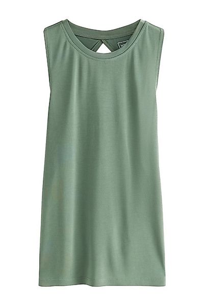 Next Trägertop Leichtes Active Tanktop aus Modal mit Drehdetail (1-tlg) günstig online kaufen