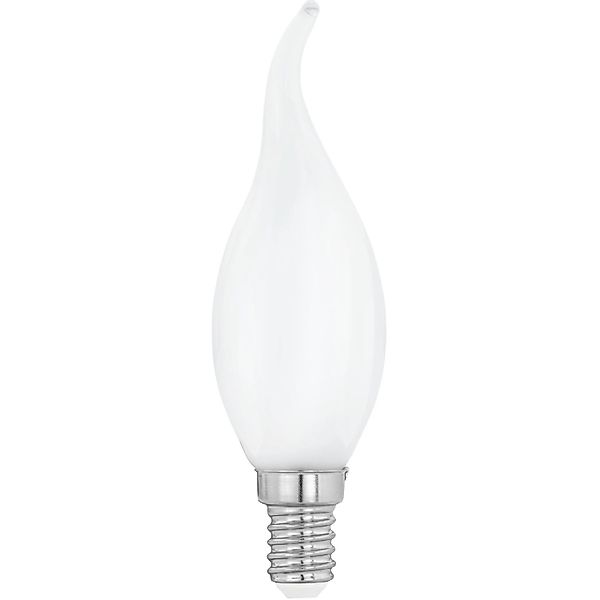 Eglo LED-Leuchtmittel E14 Kerzenform 4 W Warmweiß 470 lm 12 x 3,5 cm (H x Ø günstig online kaufen