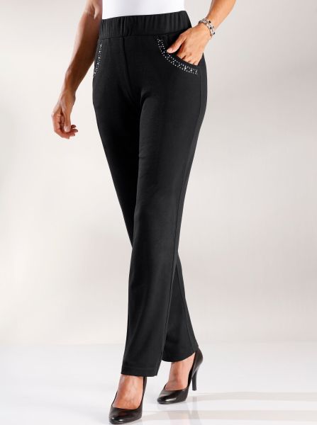 Sieh an! Jerseyhose Schlupfhose Innenbeinlänge ca. günstig online kaufen