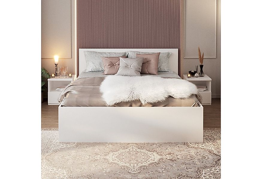 FDM Stauraumbett Bett Stauraumbett PANAMA RS Bettgestell 120x200 & weitere günstig online kaufen