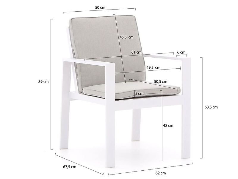 Bellagio Vezzano/ROUGH-X 320 cm Gartenmöbel-Set 9-teilig günstig online kaufen