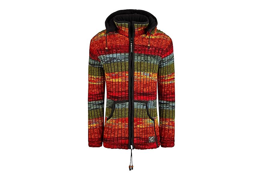 THC Natural Line Strickjacke THC Schafwoll Strickjacke bunt 726 (1 Stück, 1 günstig online kaufen