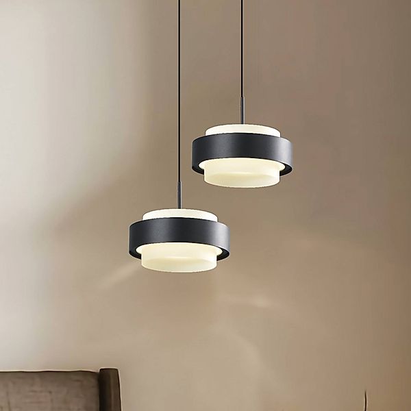 LED-Pendellampe Donal, Ø 17 cm, schwarz, Metall günstig online kaufen