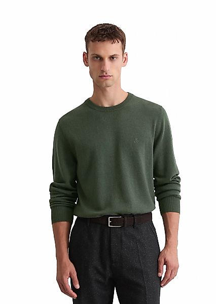 Marc OPolo Rundhalspullover "aus softem Bauwolle-Schurwolle-Mix" günstig online kaufen