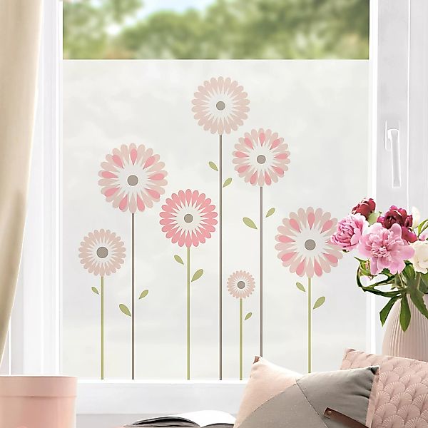 Fensterfolie Vintage Floral günstig online kaufen