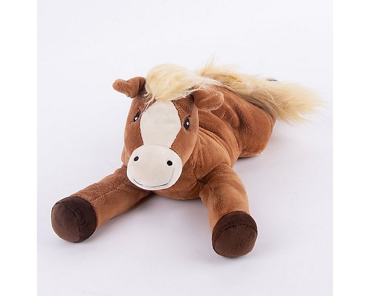 Dekokissen Warmies Wärmestofftier Pony braun 100% Hirse-Lavendelfüllung günstig online kaufen