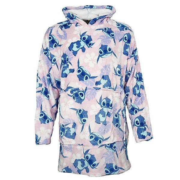 Disney Sweatponcho Disney Stitch Kuschelponcho Kuscheldecke günstig online kaufen