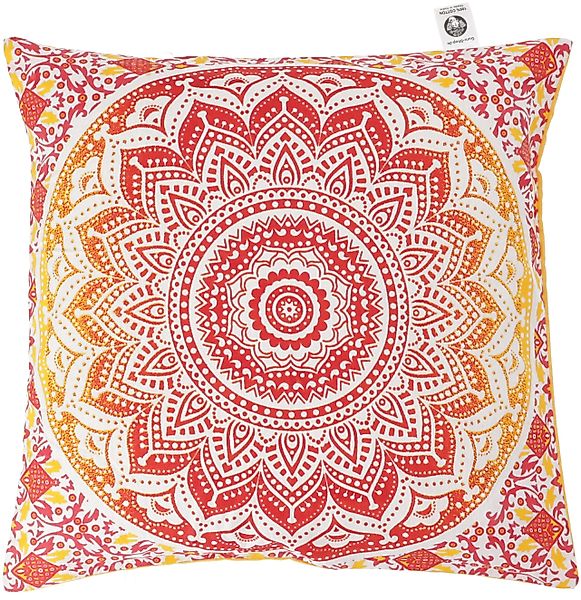 Guru-Shop Kissenbezüge Kissenhülle Sonnen Mandala, bedruckter günstig online kaufen