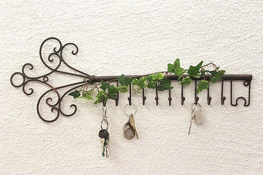 DanDiBo Schlüsselbrett Hakenleiste 101852 Schlüsselleiste 56 cm Wandhaken S günstig online kaufen