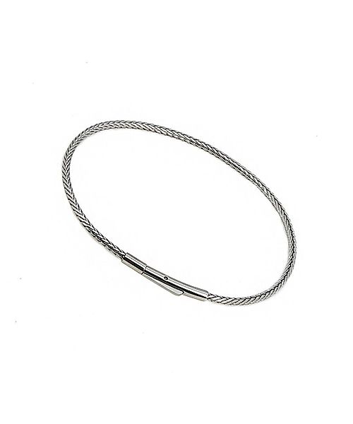 Karisma Schmuck Armreif Damen Edelstahl Armband Draht 2mm Dicke Länge 19cm günstig online kaufen