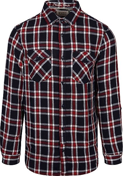 Scotch and Soda Hemd Karomuster Blau/Rot - Größe XL günstig online kaufen