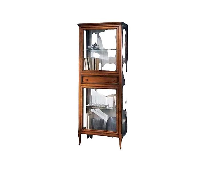Xlmoebel Vitrine Wohnzimmermöbel Set mit Glasvitrine, Schrank und Kommode a günstig online kaufen