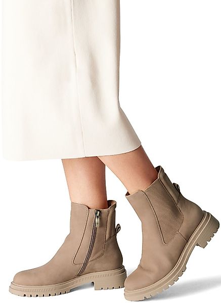 Tamaris Chelseaboots, Blockabsatz, Combat-Boots, Stiefelette mit günstig online kaufen